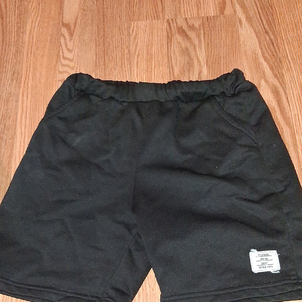 10Y SHEIN Black Youth Shorts